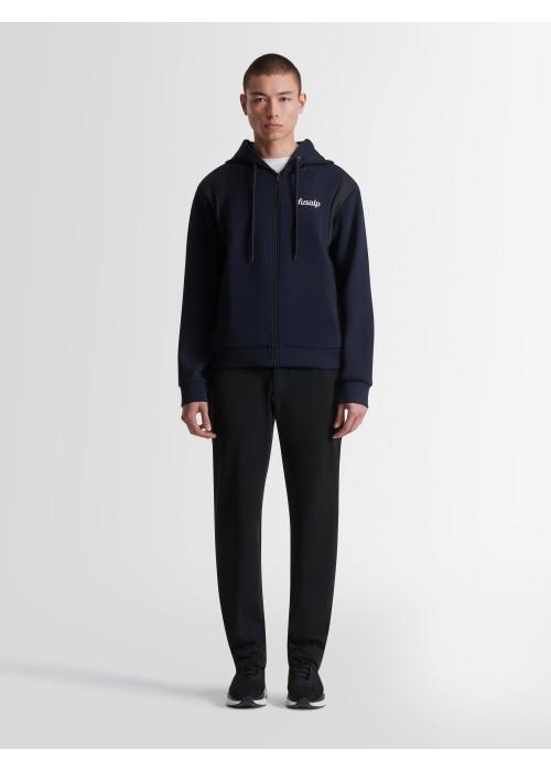 Fusalp SWEATSHIRT À CAPUCHE FUSALP RICK MARIN/NOIR  FRICK chez West Gallery Dieppe