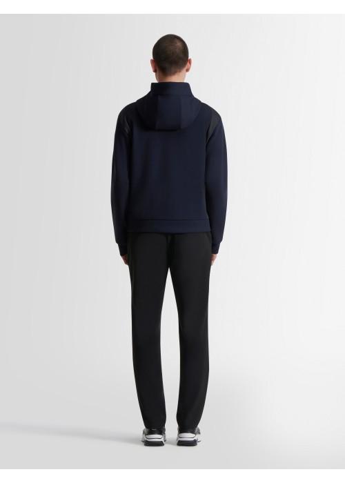Fusalp SWEATSHIRT À CAPUCHE FUSALP RICK MARIN/NOIR  FRICK chez West Gallery Dieppe