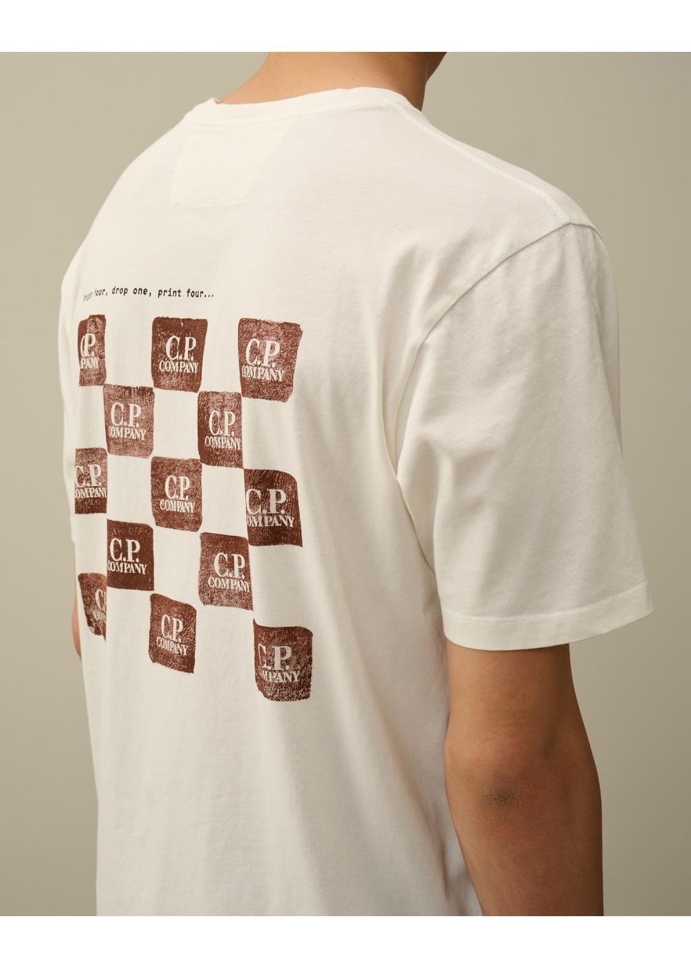 C.P. Company TEE SHIRT C.P. COMPANY SPECIAL GRAPHIC  CPSPECIALTEE chez West Gallery Dieppe