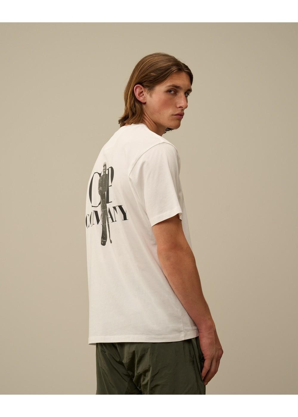 C.P. Company TEE SHIRT C.P. COMPANY BRITISH SAILOR CPTEESHIRT chez West Gallery Dieppe