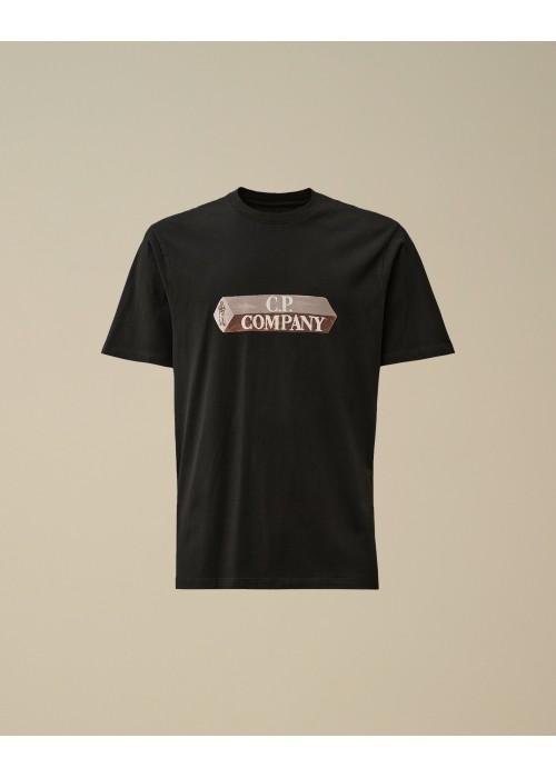 C.P. Company TEE SHIRT C.P. COMPANY 3D LOGO CPTEESHIRT chez West Gallery Dieppe