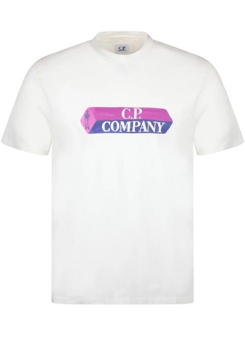 C.P. Company TEE SHIRT C.P. COMPANY 3D LOGO CPTEESHIRT chez West Gallery Dieppe