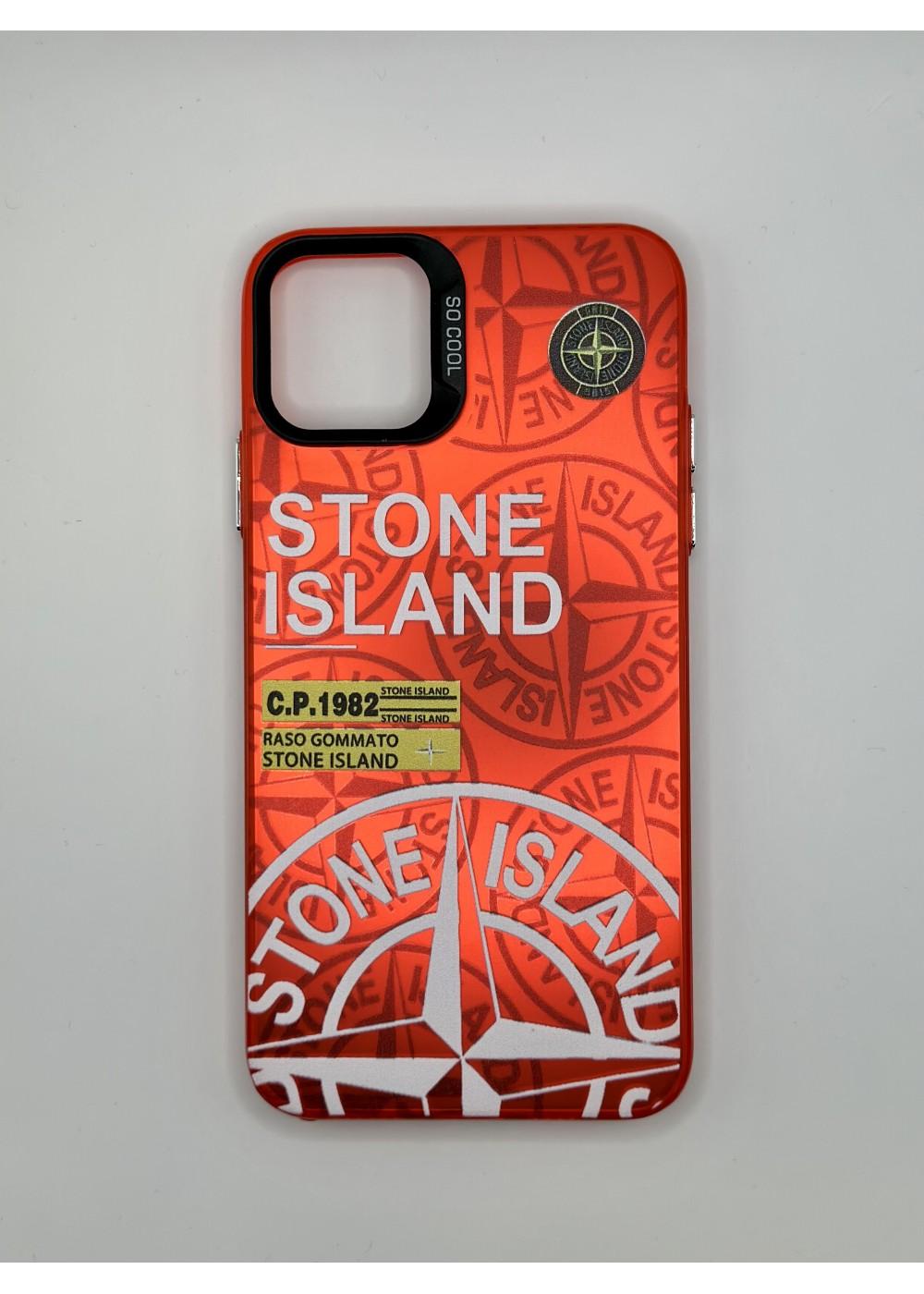 Studio Graph' COQUE IPHONE PERSONNALISÉE STONE ROUGE  IPSTONEROUGE chez West Gallery Dieppe