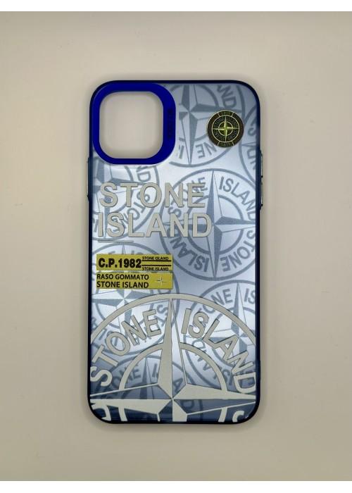 Studio Graph' COQUE IPHONE PERSONNALISÉE STONE BLEU  IPSTONEBLEU chez West Gallery Dieppe