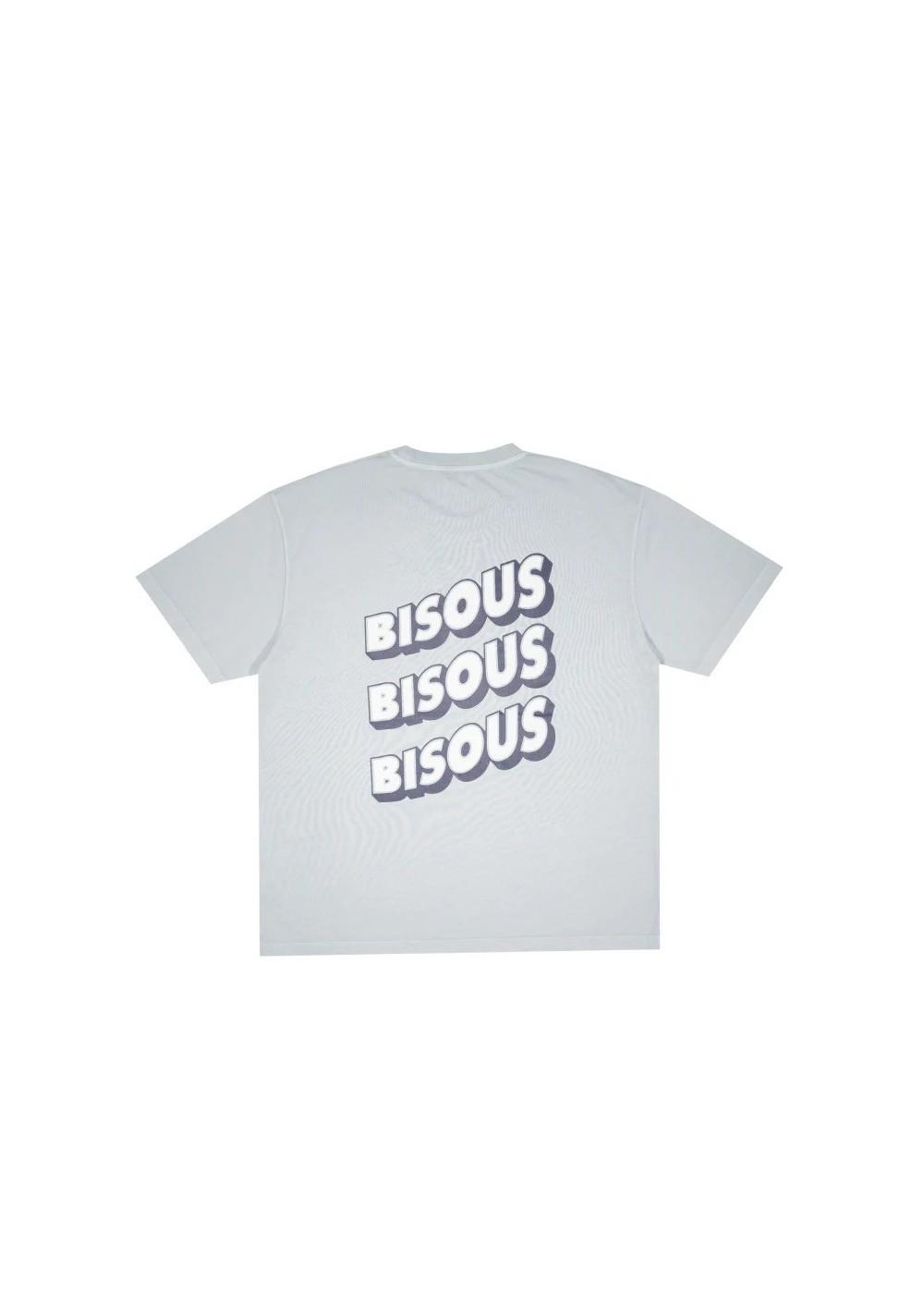 Bisous Skateboard TEE SHIRT BISOUS SONICS LIGHT GREY  BSONICSLIGHT chez West Gallery Dieppe