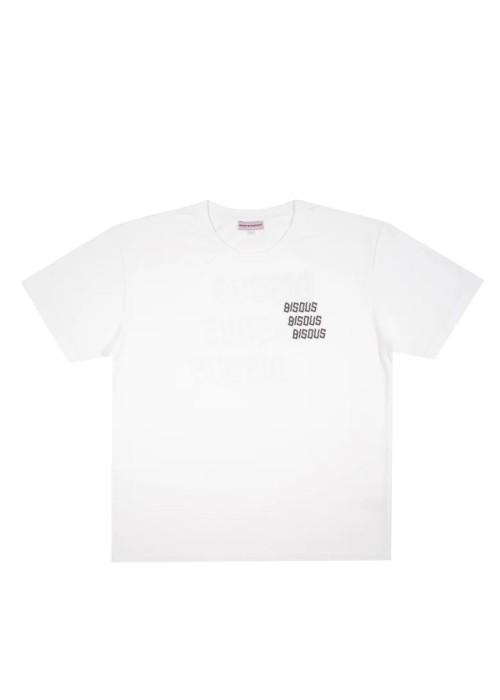 Bisous Skateboard TEE SHIRT BISOUS X3 BACK WHITE BX3BACKWHITE chez West Gallery Dieppe