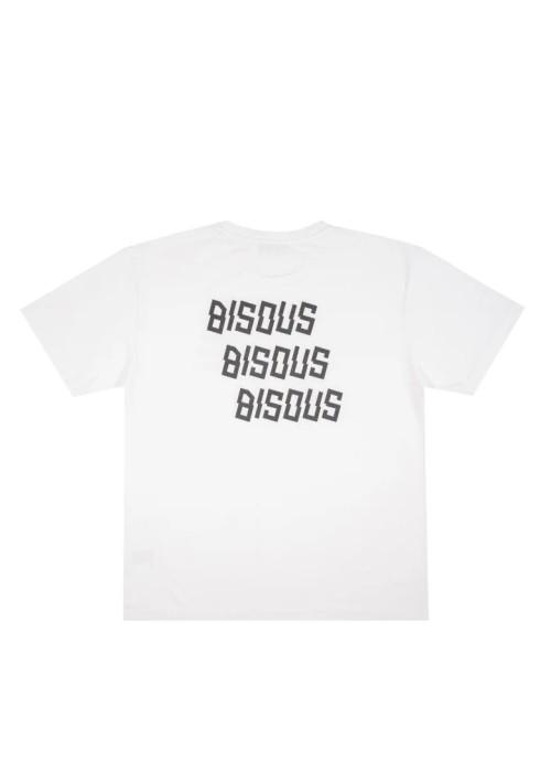 Bisous Skateboard TEE SHIRT BISOUS X3 BACK WHITE  BX3BACKWHITE chez West Gallery Dieppe