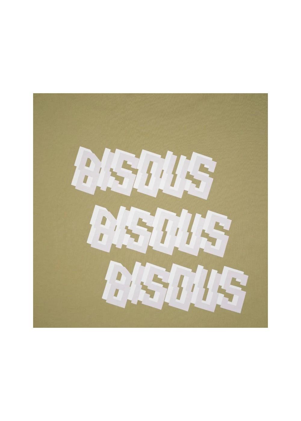 Bisous Skateboard TEE SHIRT BISOUS X3 BACK LIGHT OLIVE  BX3BACKOLIVE chez West Gallery Dieppe