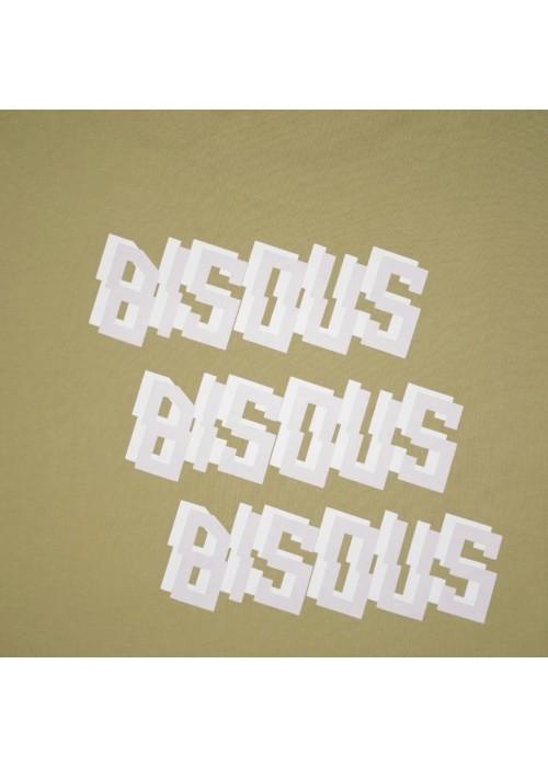 Bisous Skateboard TEE SHIRT BISOUS X3 BACK LIGHT OLIVE  BX3BACKOLIVE chez West Gallery Dieppe