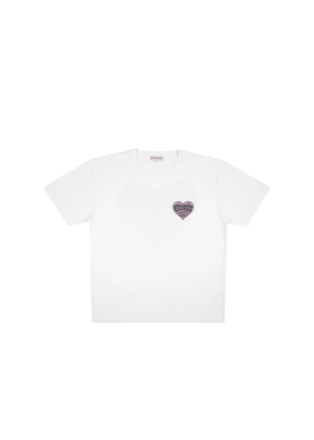 Bisous Skateboard TEE SHIRT BISOUS HEART  BHEART chez West Gallery Dieppe