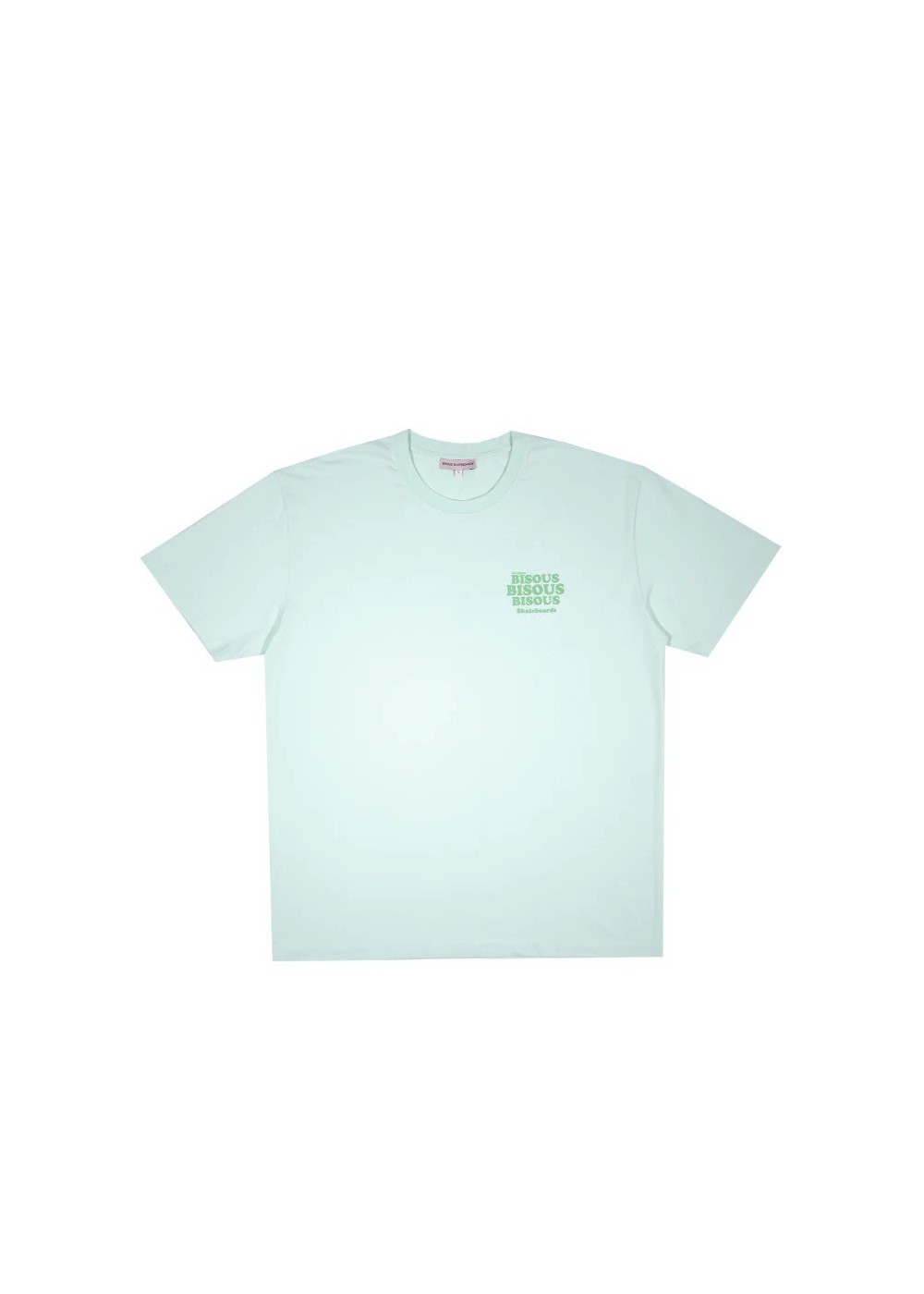 Bisous Skateboard TEE SHIRT BISOUS GREASE LIGHT MINT BGREASELIGHTMINT chez West Gallery Dieppe Bisous Skateboard TEE SHIRT BISOUS GREASE LIGHT MINT BGREASELIGHTMINT chez West Gallery Dieppe