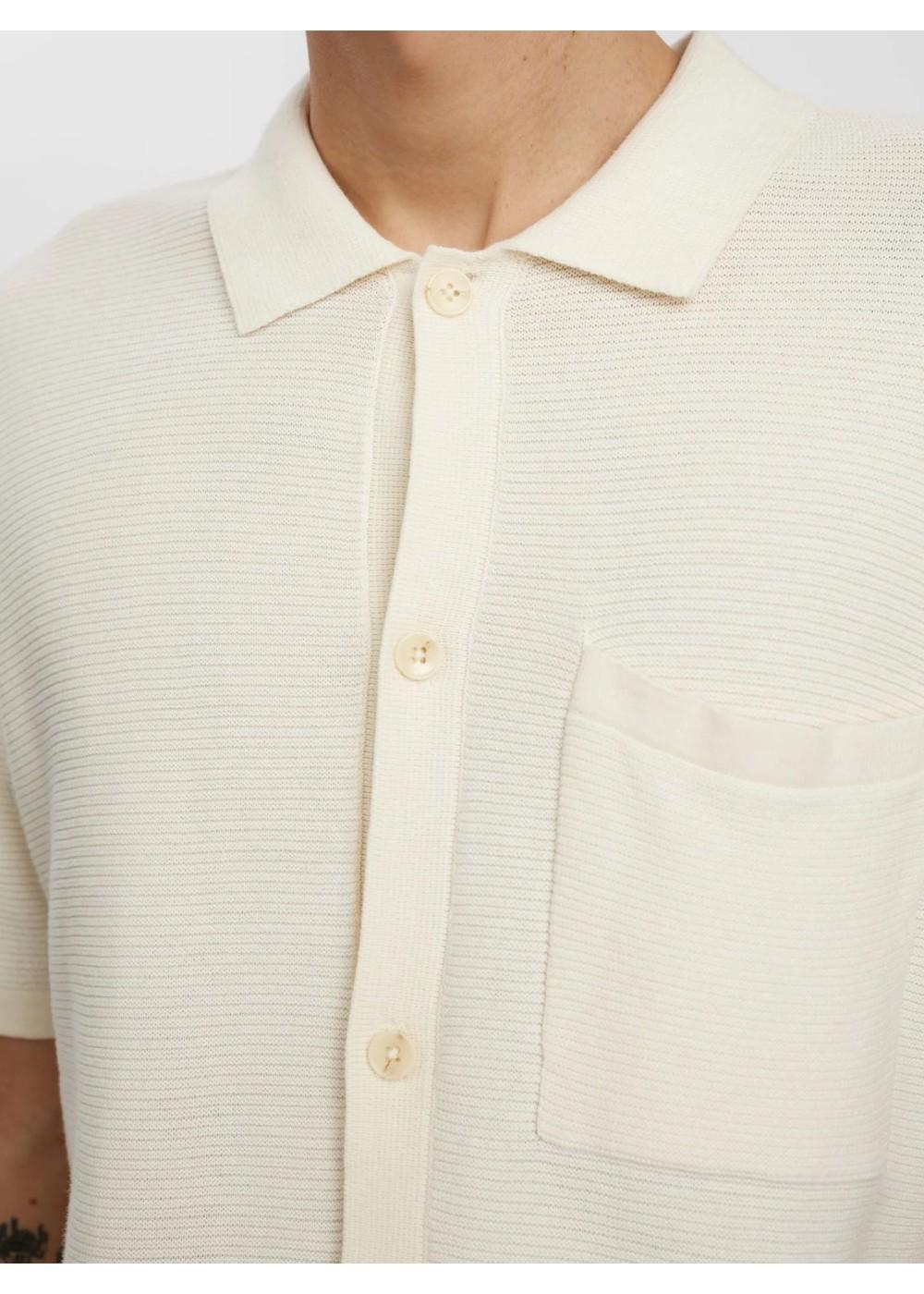 Anerkjendt CHEMISETTE COTON ANERKJENDT KNIT SHIRT 901840 chez West Gallery Dieppe