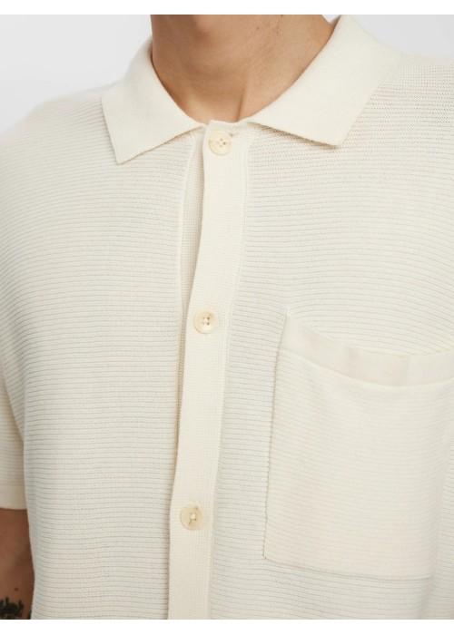 Anerkjendt CHEMISETTE COTON ANERKJENDT KNIT SHIRT 901840 chez West Gallery Dieppe