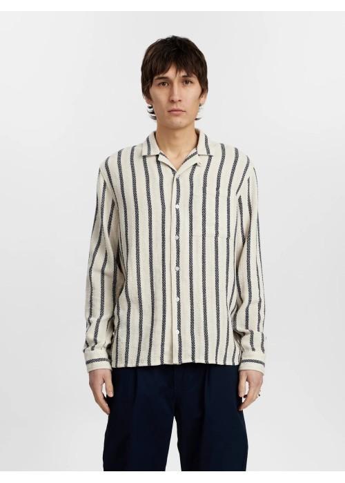 Anerkjendt CHEMISE COTON ANERKJENDT STRIPE SHIRT  901850 chez West Gallery Dieppe