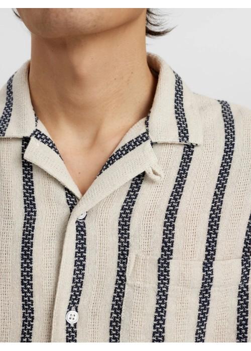 Anerkjendt CHEMISE COTON ANERKJENDT STRIPE SHIRT  901850 chez West Gallery Dieppe
