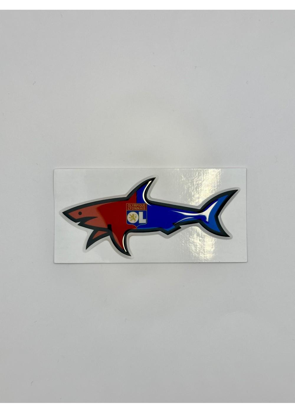 Stickers Shark STICKER SHARK OL  SHARKOL chez West Gallery Dieppe