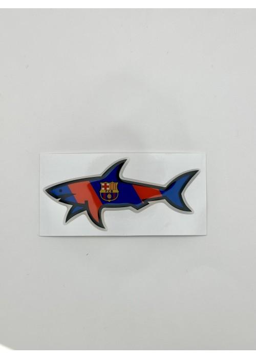 Stickers Shark STICKER SHARK FCB  SHARKFCB chez West Gallery Dieppe