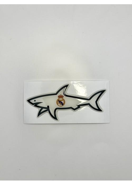 Stickers Shark STICKER SHARK REAL MADRID  SHARKREALMADRID chez West Gallery Dieppe