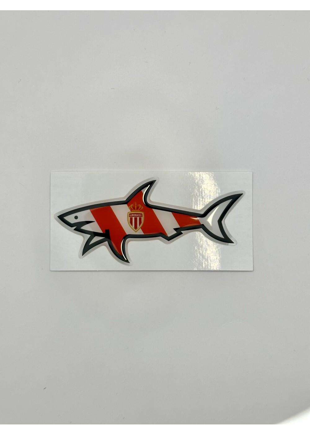 Stickers Shark STICKER SHARK AS MONACO  SHARKASMONACO chez West Gallery Dieppe