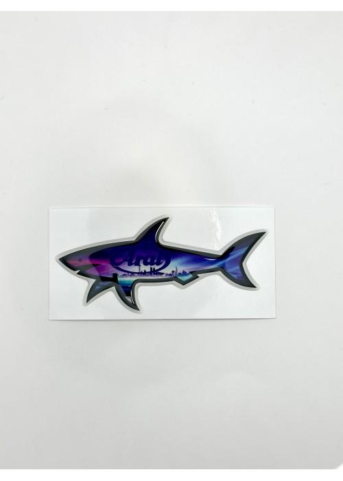 Stickers Shark STICKER SHARK ARAI DUBAI  SHARKARAIDUBAI chez West Gallery Dieppe