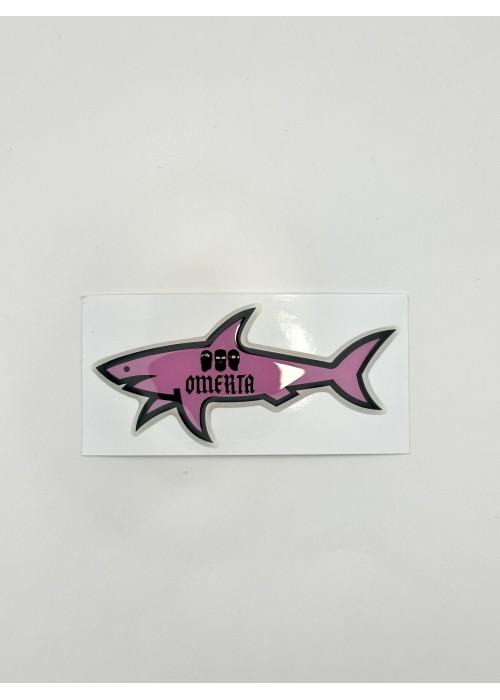Stickers Shark STICKER SHARK OMERTA ROSE  SHARKOMERTAROSE chez West Gallery Dieppe