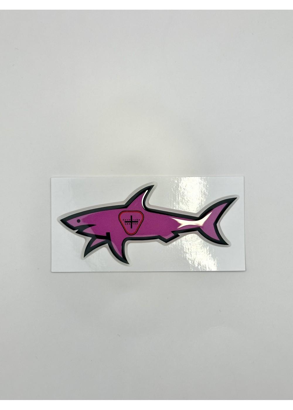 Stickers Shark STICKER SHARK GERTRUDE LOGO ROSE  SHARKGERTRUDELOGOROSE chez West Gallery Dieppe