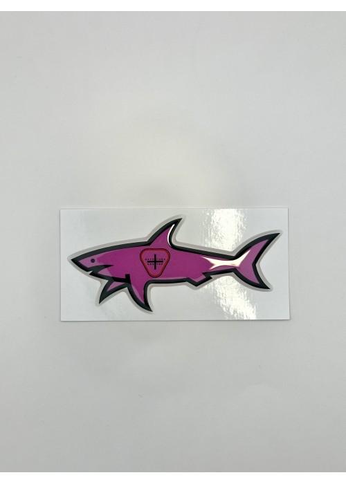 Stickers Shark STICKER SHARK GERTRUDE LOGO ROSE  SHARKGERTRUDELOGOROSE chez West Gallery Dieppe
