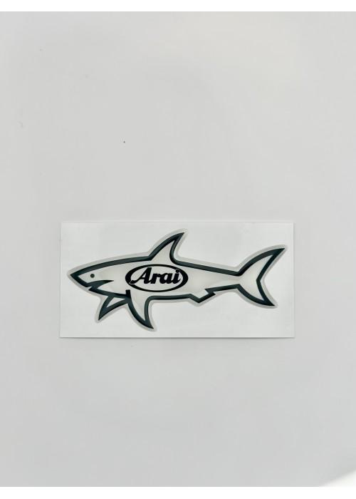 Stickers Shark STICKER SHARK ARAI  SHARKARAI chez West Gallery Dieppe