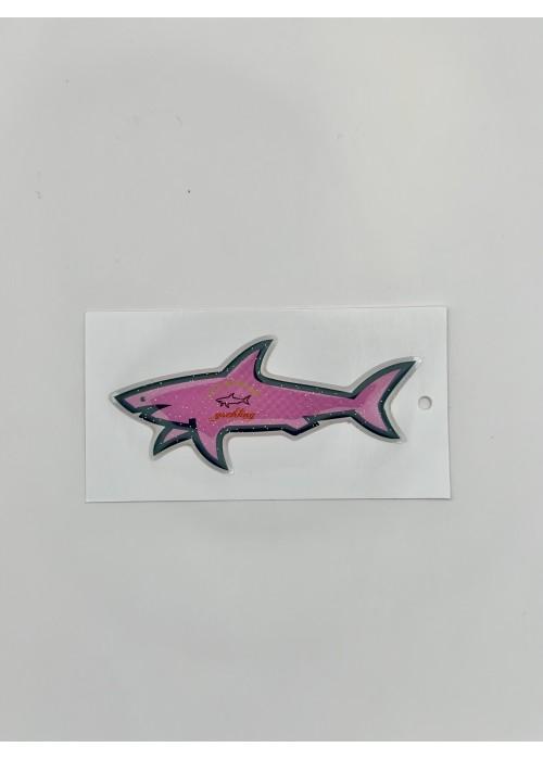 Stickers Shark STICKER SHARK ROSE PAILLETÉ SHARKROSEPAILLETÉ chez West Gallery Dieppe