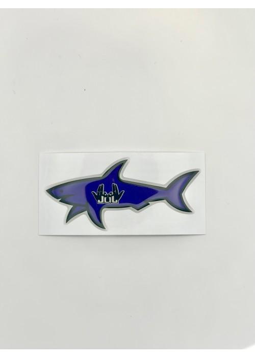 Stickers Shark STICKER SHARK SIGNE JUL VIOLET SHARKSIGNEJULVIOLET chez West Gallery Dieppe
