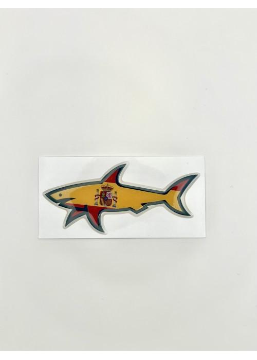 Stickers Shark STICKER SHARK ESPAGNE SHARKSPAIN chez West Gallery Dieppe