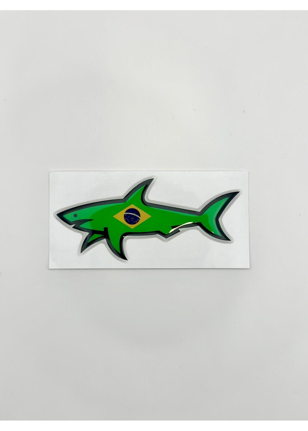 Stickers Shark STICKER SHARK BRÉSIL  SHARKBRÉSIL chez West Gallery Dieppe