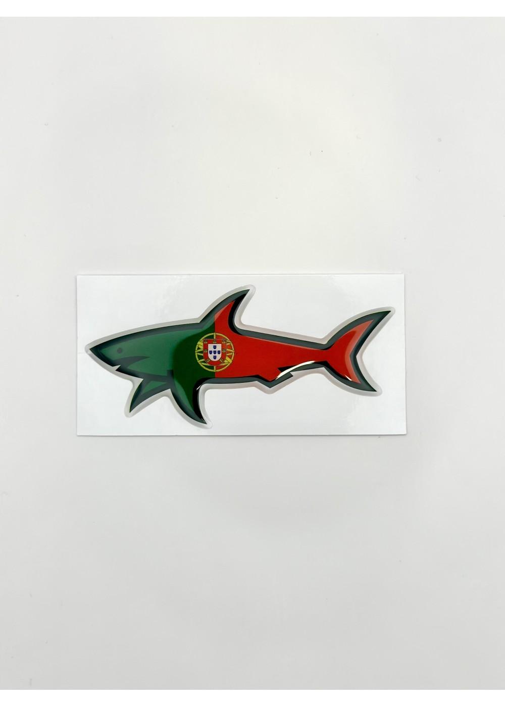 Stickers Shark STICKER SHARK PORTUGAL  SHARKPORTUGAL chez West Gallery Dieppe