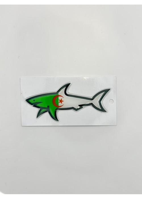 Stickers Shark STICKER SHARK ALGÉRIE  SHARKALGÉRIE chez West Gallery Dieppe