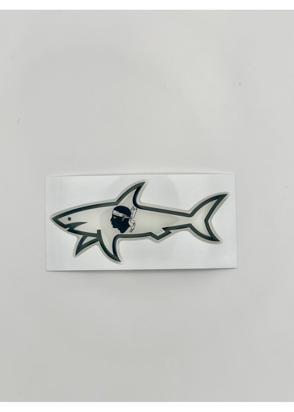 Stickers Shark STICKER SHARK CORSE  SHARKCORSE chez West Gallery Dieppe
