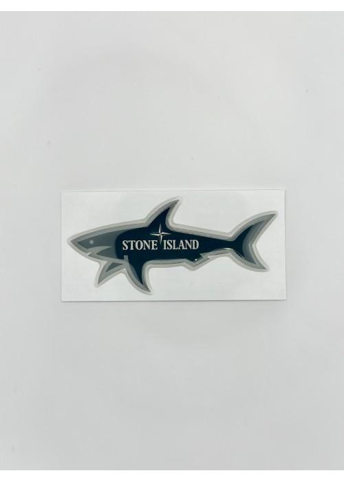 Stickers Shark STICKER SHARK STONE NOIR SHARKSTONENOIR chez West Gallery Dieppe