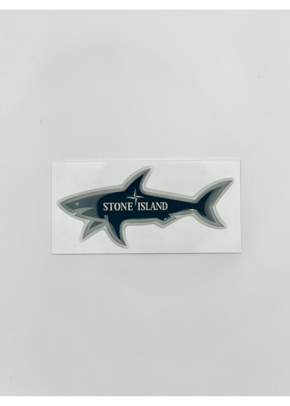 Stickers Shark STICKER SHARK STONE NOIR  SHARKSTONENOIR chez West Gallery Dieppe