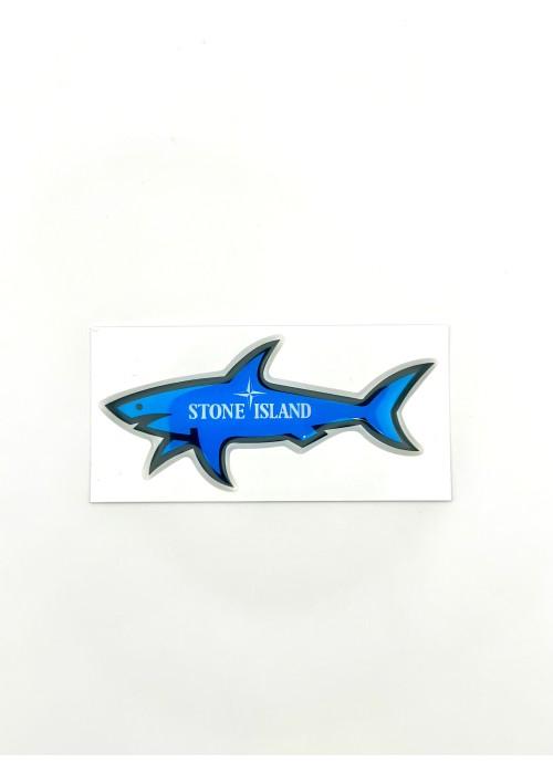 Stickers Shark STICKER SHARK STONE BLEU SHARKSTONEBLEU chez West Gallery Dieppe
