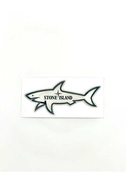 Stickers Shark STICKER SHARK STONE BLANC SHARKSTONEBLANC chez West Gallery Dieppe