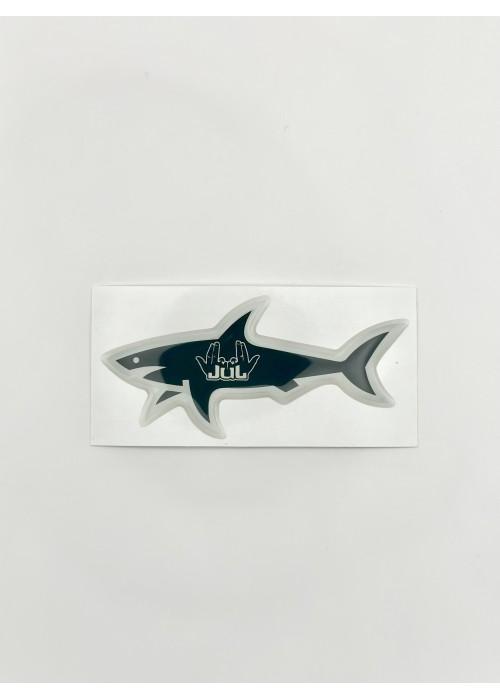 Stickers Shark STICKER SHARK JUL BLACK WHITE SHARKJULBLACKWHITE chez West Gallery Dieppe
