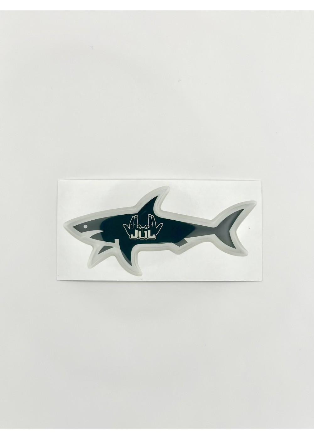 Stickers Shark STICKER SHARK JUL BLACK WHITE  SHARKJULBLACKWHITE chez West Gallery Dieppe