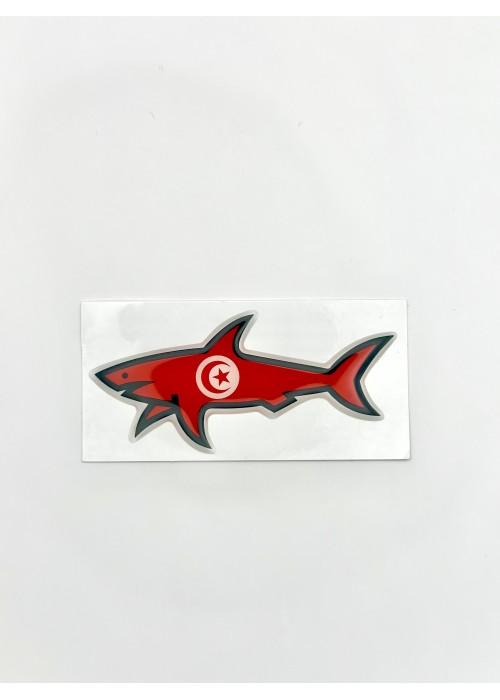 Stickers Shark STICKER SHARK TUNISIE SHARKTUNISIE chez West Gallery Dieppe