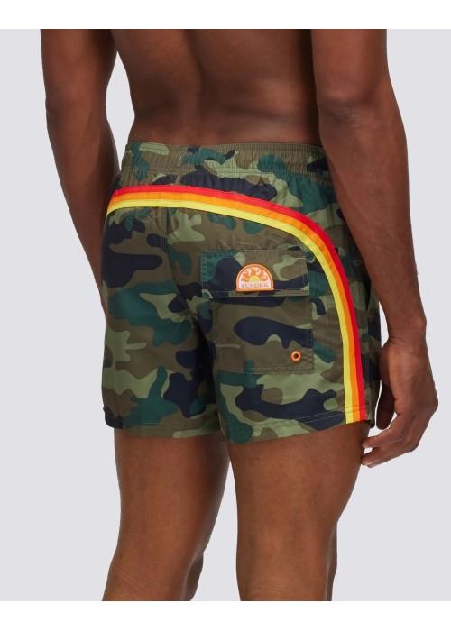 Sundek BOARDSHORT SUNDEK CAMOU M504BDP0153  M504BDP0153 chez West Gallery Dieppe