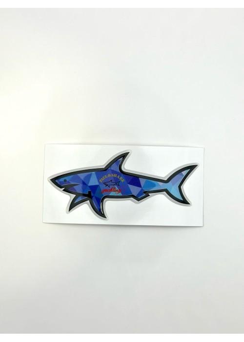 Stickers Shark STICKER SHARK BLEU GRAPHIQUE SHARKBLEUGRAPHIQUE chez West Gallery Dieppe