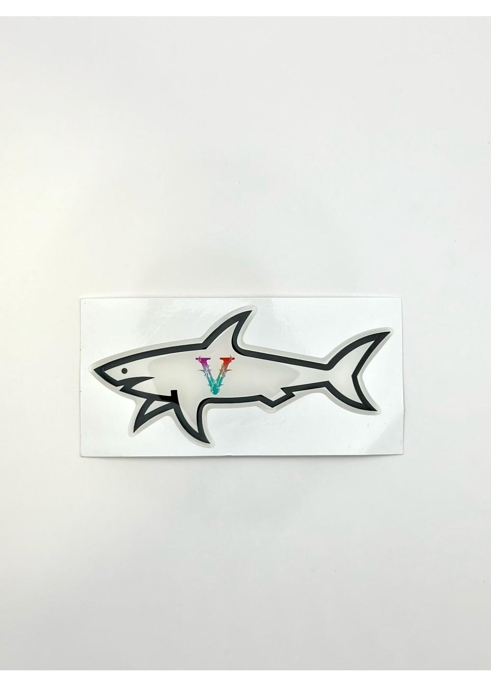 Stickers Shark STICKER SHARK VRUNK BLANC  SHARKVRUNKBLANC chez West Gallery Dieppe