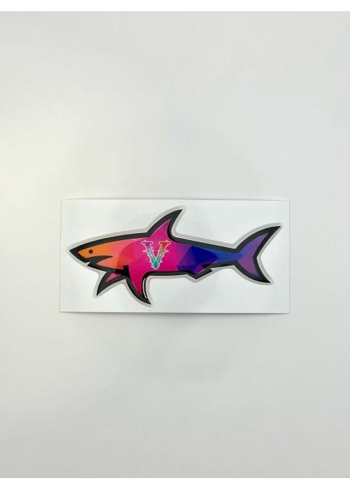 Stickers Shark STICKER SHARK VRUNK MULTICOLORE SHARKVRUNKMULTICOLORE chez West Gallery Dieppe