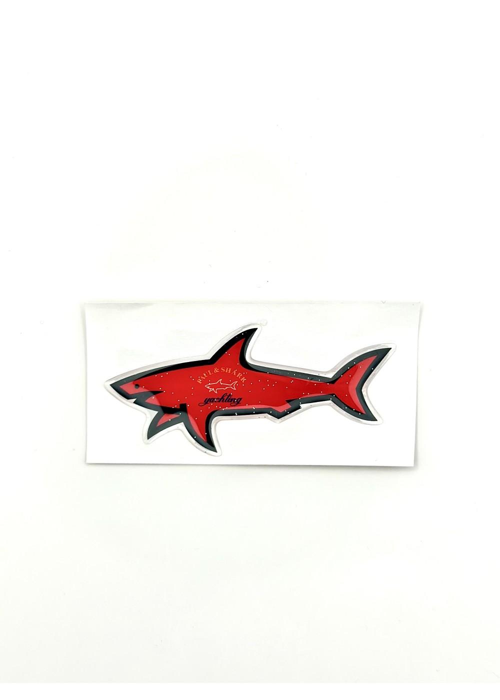 Stickers Shark STICKER SHARK ROUGE PAILLETÉ  SHARKROUGEPAILLETE chez West Gallery Dieppe