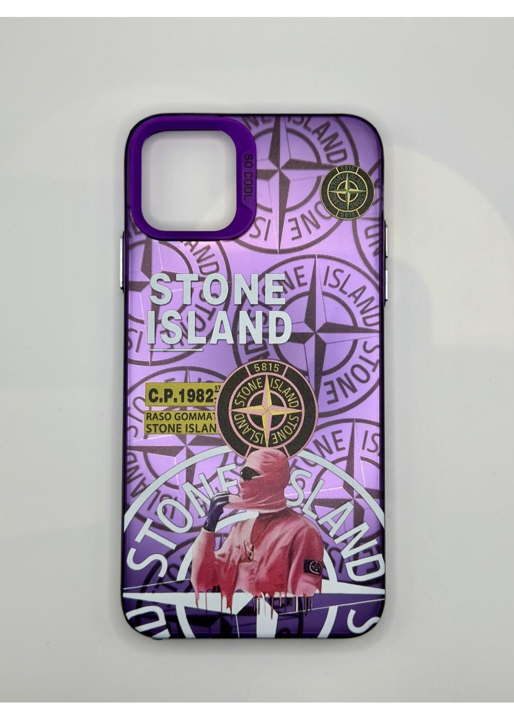 Studio Graph' COQUE IPHONE PERSONNALISÉE STONE VIOLET CAG  IPSTONEVIOLETCAG chez West Gallery Dieppe