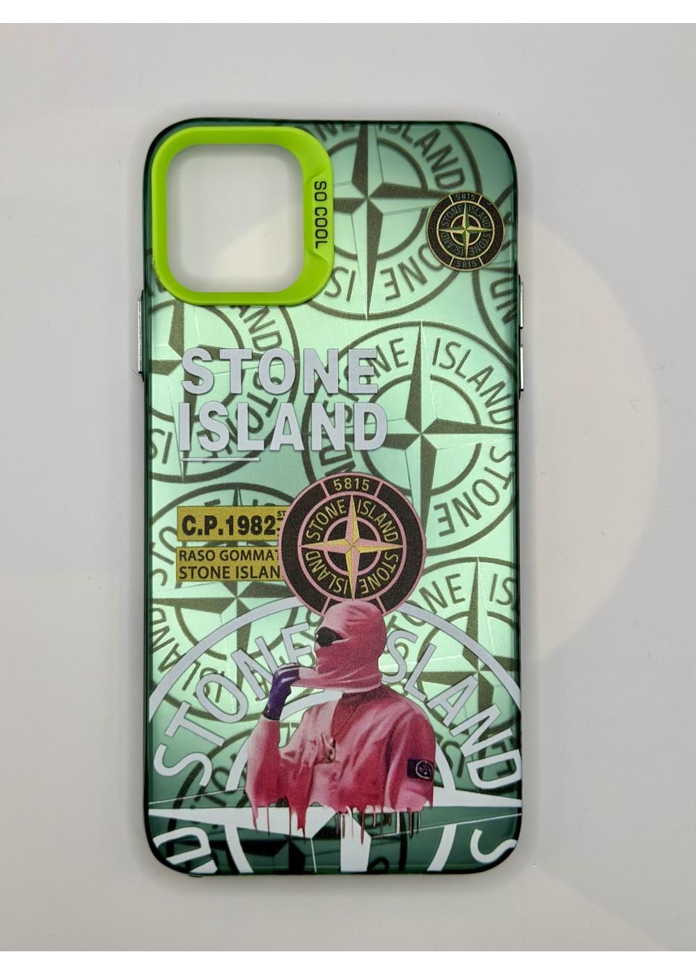 Studio Graph' COQUE IPHONE PERSONNALISÉE STONE VERT CAG  IPSTONEVERTCAG chez West Gallery Dieppe