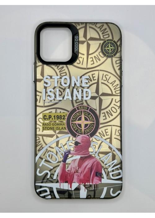 Studio Graph' COQUE IPHONE PERSONNALISÉE STONE NOIR CAG  IPSTONENOIRCCAG chez West Gallery Dieppe